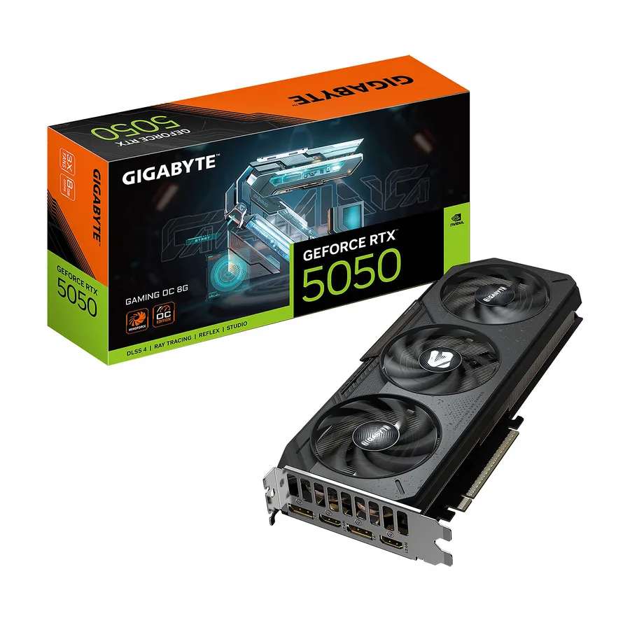 Gigabyte GeForce RTX 5050 GAMING OC 8G - Carte graphique (GV-N5050GAMING OC-8GD)