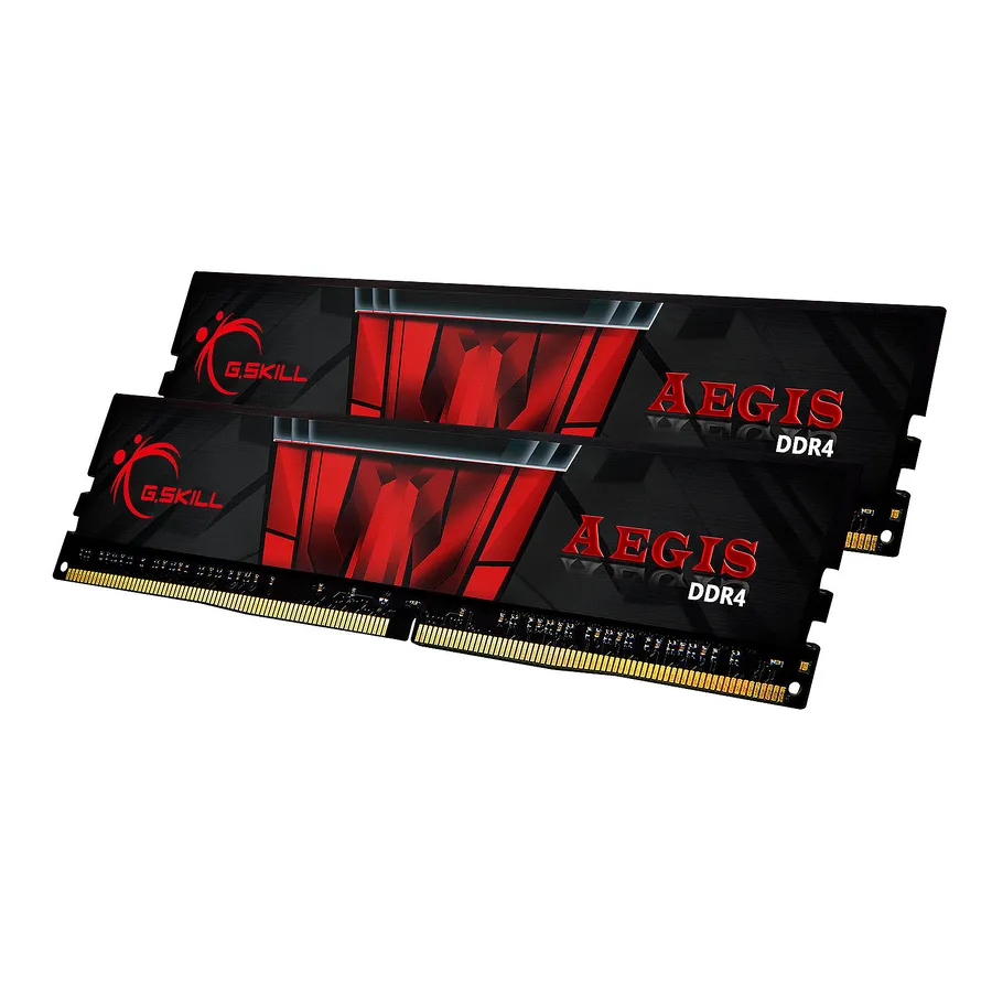 G.Skill Aegis 16 Go 2 x 8 Go DDR4 3200 MHz CL16 - M�moire RAM (F4-3200C16D-16GIS)