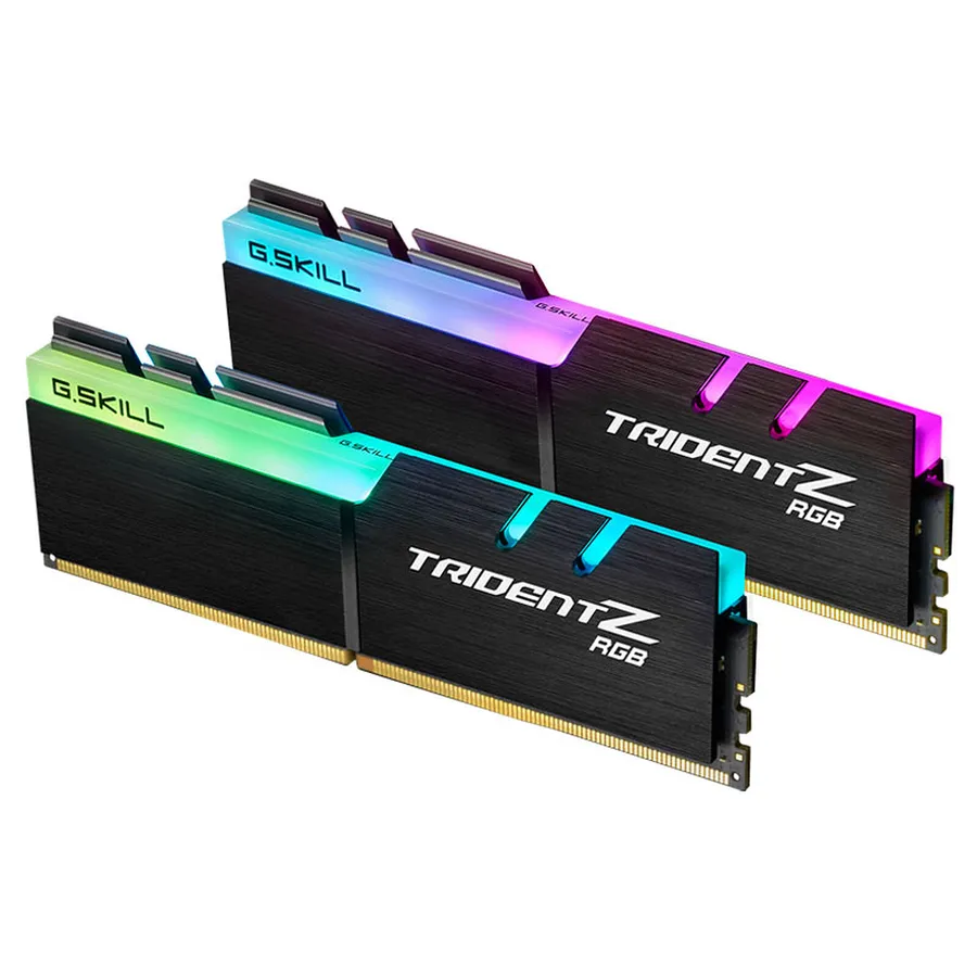 G.Skill Trident Z RGB 32 Go 2x 16 Go DDR4 3200 MHz CL16 - M�moire RAM (F4-3200C16D-32GTZRX)