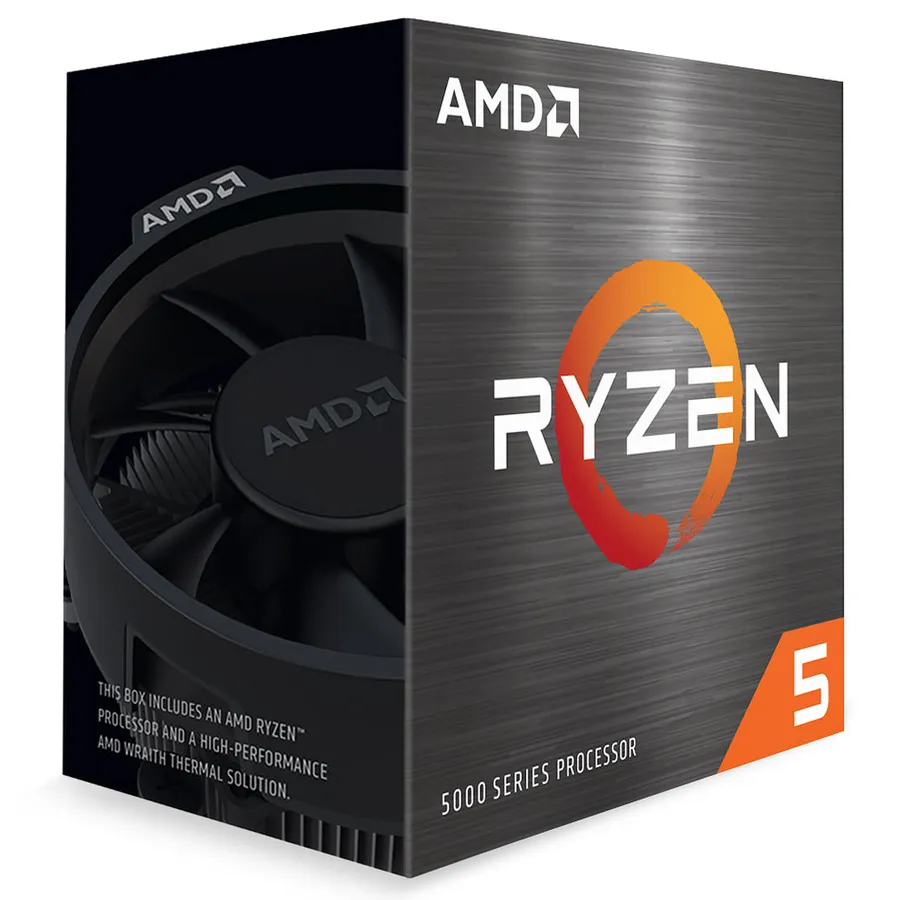 AMD Ryzen 5 5600 Wraith Stealth 3.5 GHz   4.4 GHz - Processeur (100-100000927BOX)